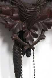 Carved Black Forest Cuckoo Clock