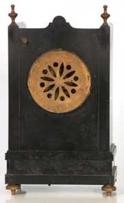 Marble & Porcelain Mantle Clock