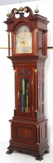 Walter Durfee 9 Tube Grandfather Clock