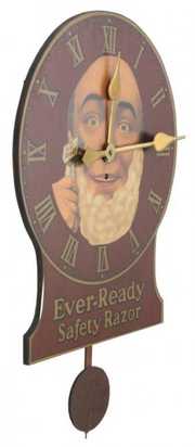 Ever-Ready Razor Advertising Clock