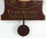 Ever-Ready Razor Advertising Clock