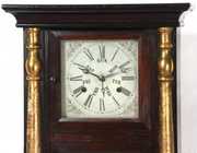 Welch Double Dial Calendar Clock