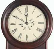 Carter & Lewis Double Dial Calendar Clock