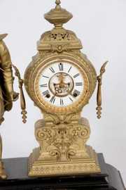 Ansonia Figural Don Caesar Mantle Clock