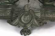 Japy Freres Mantle Clock W/ Sphinx