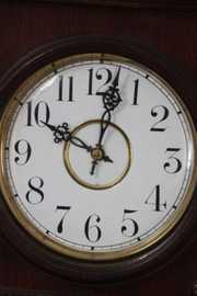 Waterbury Library Weight Driven Wall Clock