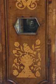 Pieter Van Eeden Dutch Inlaid Grandfather Clock