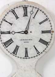 Howard & Davis Marble Dial Wall Clock