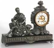 Waterbury Cincinnatus Figural Mantle Clock