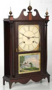 Seth Thomas Cambridge Pillar & Scroll Clock