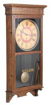 Oak Sessions Wall Regulator