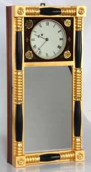 Elmer O. Stennes New Hampshire Style Mirror Clock