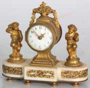 Farcot Miniature French Figural Clock