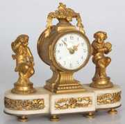 Farcot Miniature French Figural Clock