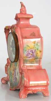 Ansonia La Vendee China Mantle Clock