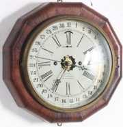 Welch Calendar Octagon Lever Clock