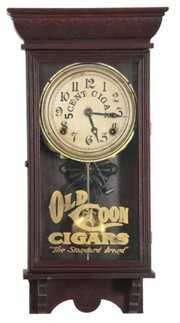 Old Coon Cigar Advertising Clock