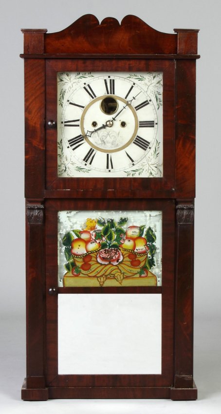 Hotchkiss & Benedict, Auburn, NY, Shelf Clock