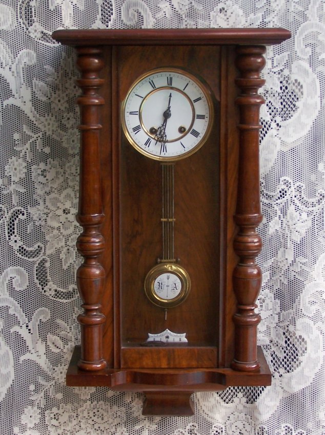 Antique Lenzkirch German Regulator Wall Clock