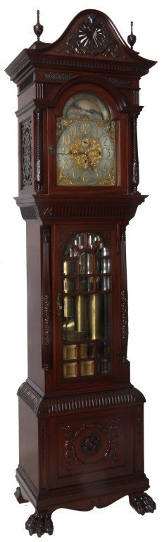 Durfee 9 Tube Tiffany & Co. Grandfather Clock