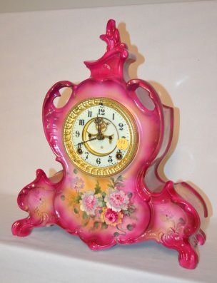 Ansonia Royal Bonn La Vendee China Clock