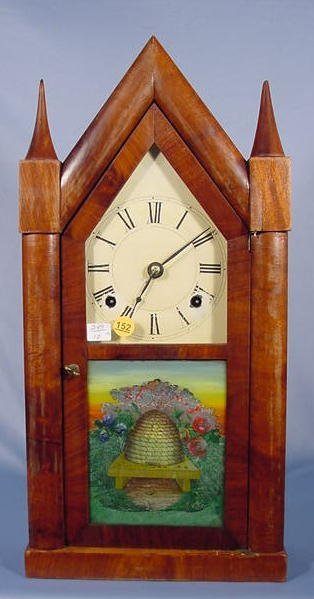 Chauncy Boardman Double Fusee Steeple Clock NR