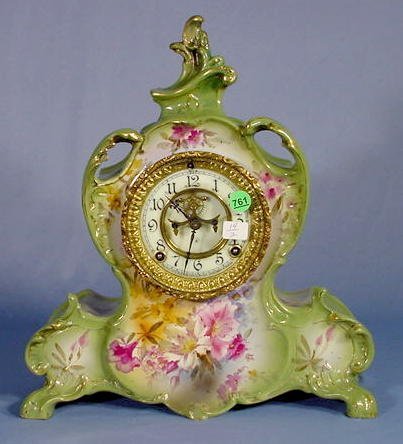 Ansonia Royal Bonn La Vendee China Clock