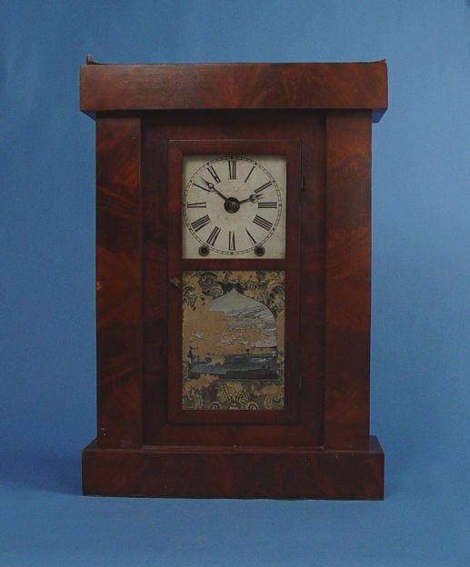 Jerome Fusee Mahogany Shelf Clock