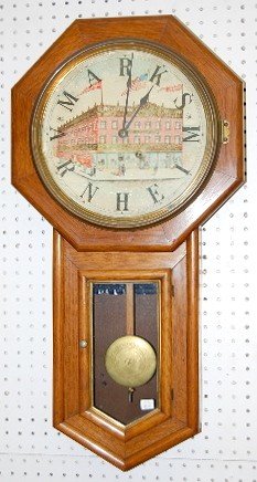 Seth Thomas Advertising Clock, Arnheim the Tailor