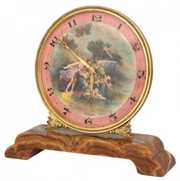 Ivory Dial Desk Clock