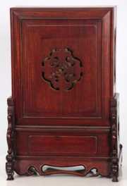 Chinese Double Fusee Mantle Clock