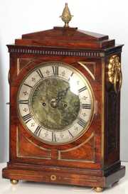 Double Fusee Bracket Mantle Clock