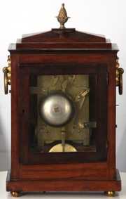 Double Fusee Bracket Mantle Clock