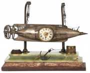 French Industrial Torpedo Clock