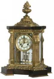 Waterbury “Paris” Crystal Regulator Clock