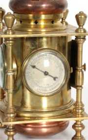 Brass & Copper Lantern Clock