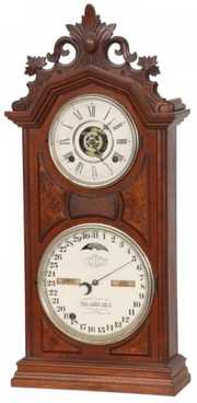 Ithaca No. 8 Calendar Self Clock