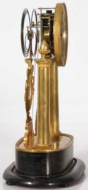 Dore Bronze Portico Clock & Dome