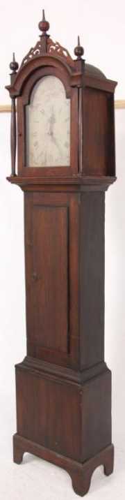 Early Wood Works Tall Case Clock