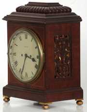 Tiffany Double Fusee Bracket Clock