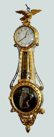 T.E. Burleigh, Jr. L. Curtis Girandole Clock