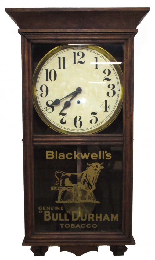 Bull Durham Regulator  Clock