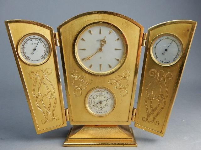 Angelus Triptych Eight Day Clock