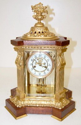 Waterbury “Paris” Crystal Regulator Clock