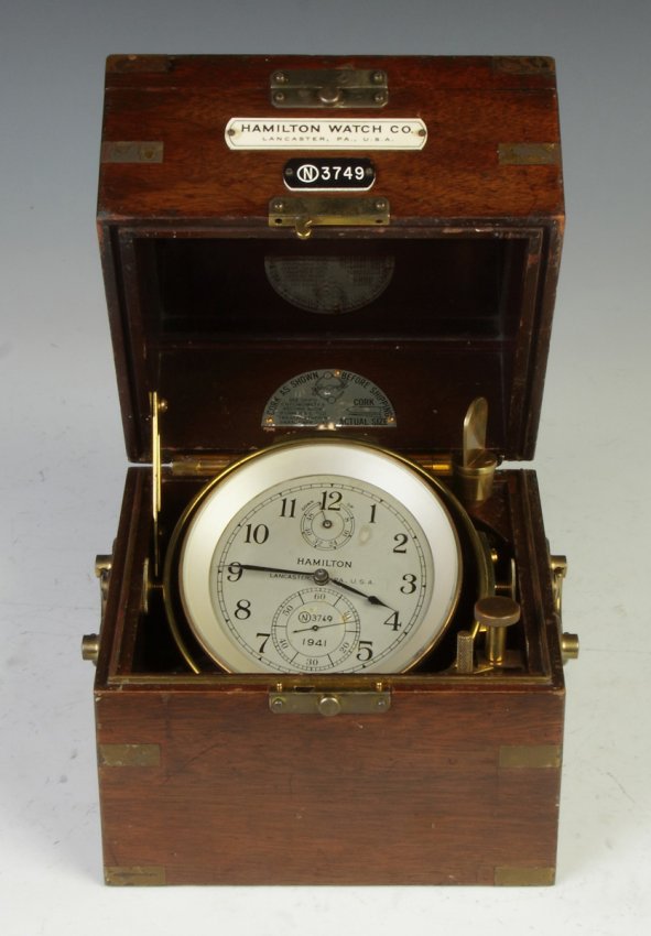 Hamilton Watch Co., Lancaster, PA, #3749 Chronometer