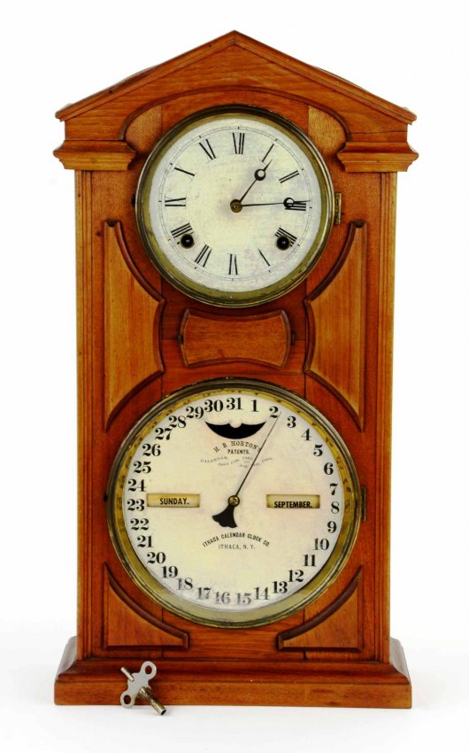 Antique H.B. Horton’s Ithaca Calendar Clock Co., Price Guide