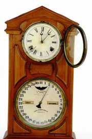 Antique H.B. HortonÂs Ithaca Calendar Clock Co.,