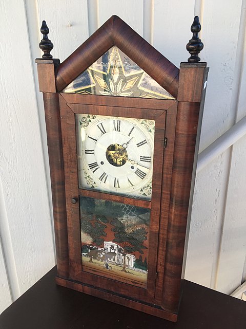 Seth Thomas OG Steeple Top Shelf Clock