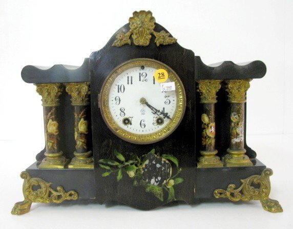 Seth Thomas Pasha Wood Mantle Clock