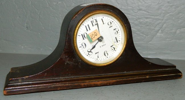 Miniature Seth Thomas clock.